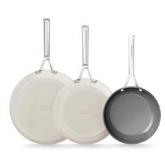 Naturepan Diamond-Titanium Keramik Bratpfannen Set