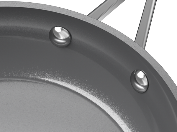 Diamond-Titanium Antihaft-Bratpfanne Detailbild